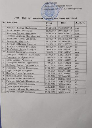 "Көгершін" ересек тобы